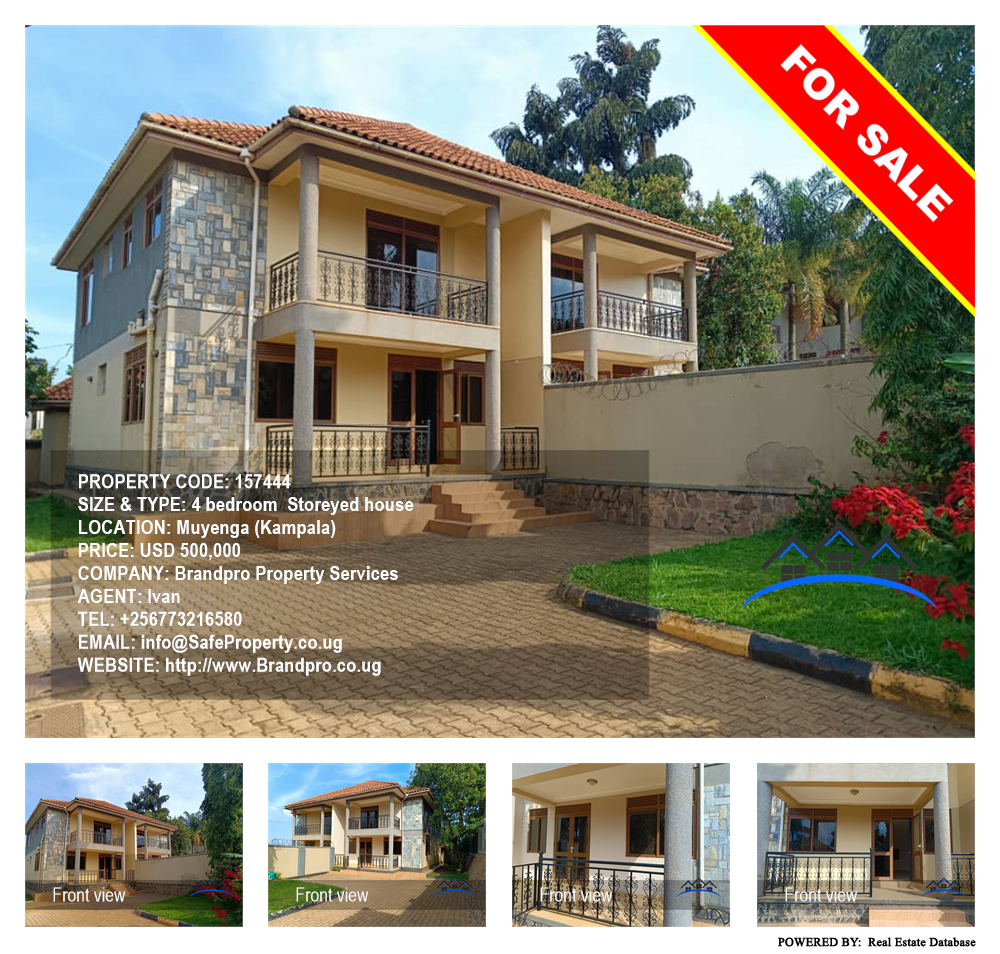 4 bedroom Storeyed house  for sale in Muyenga Kampala Uganda, code: 157444