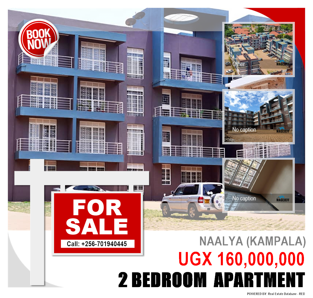 2 bedroom Apartment  for sale in Naalya Kampala Uganda, code: 157533