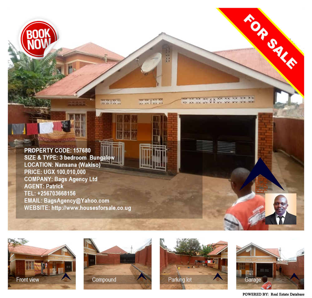 3 bedroom Bungalow  for sale in Nansana Wakiso Uganda, code: 157680