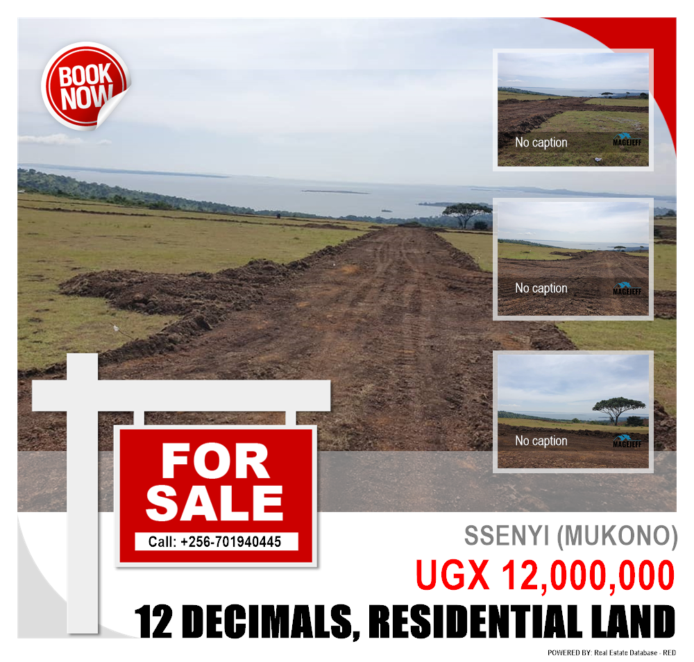 Residential Land  for sale in Ssenyi Mukono Uganda, code: 157691
