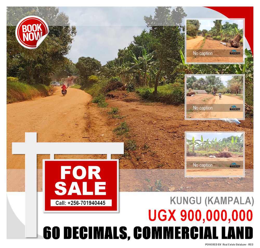 Commercial Land  for sale in Kungu Kampala Uganda, code: 157727