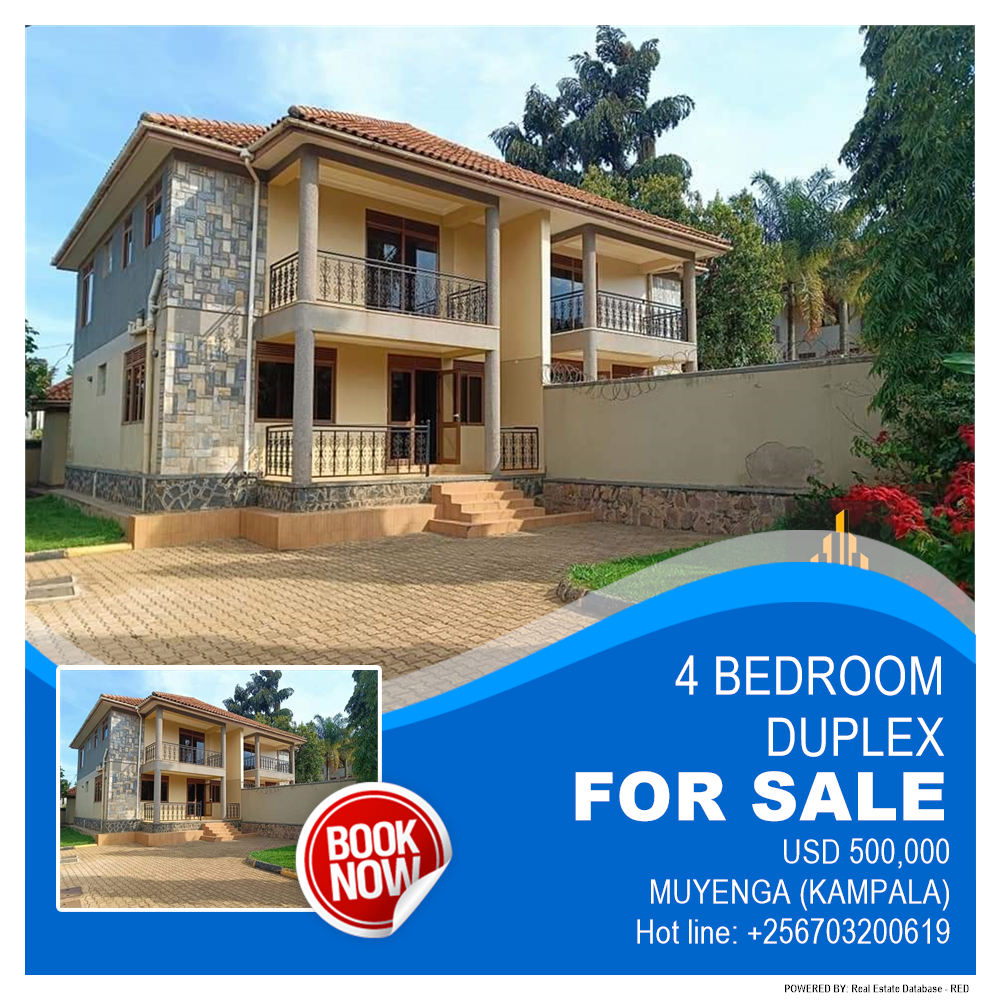 4 bedroom Duplex  for sale in Muyenga Kampala Uganda, code: 157919