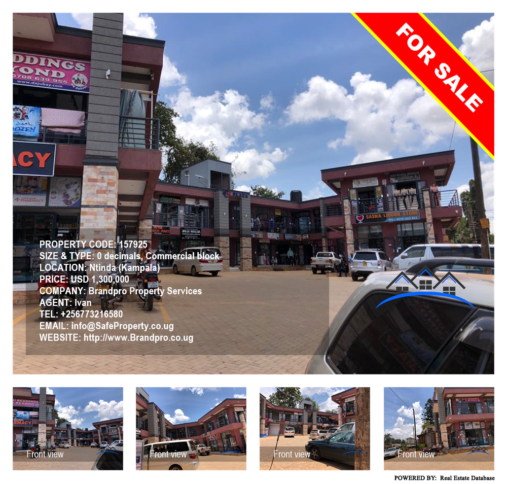 Commercial block  for sale in Ntinda Kampala Uganda, code: 157925