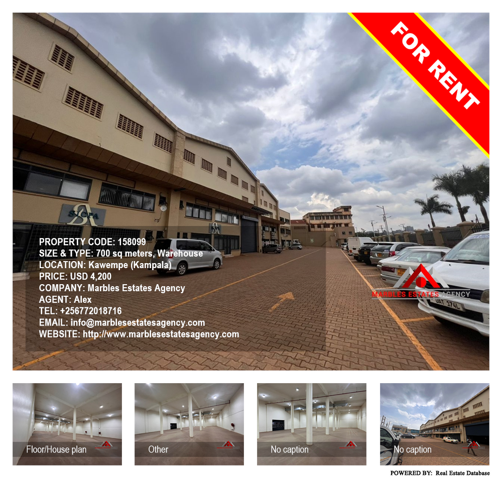 Warehouse  for rent in Kawempe Kampala Uganda, code: 158099