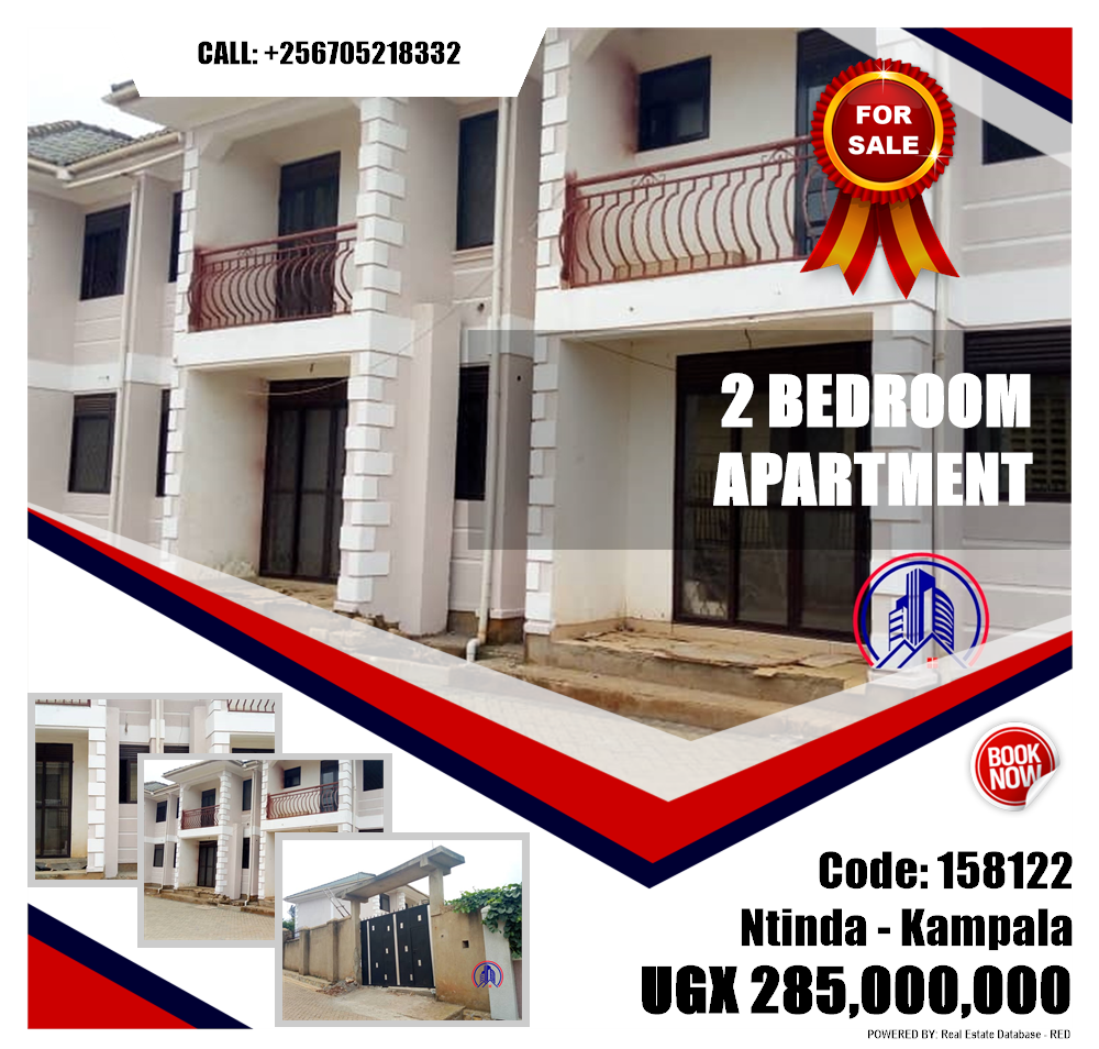 2 bedroom Apartment  for sale in Ntinda Kampala Uganda, code: 158122