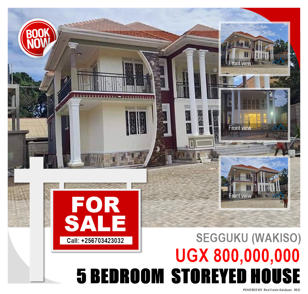 5 bedroom Storeyed house  for sale in Seguku Wakiso Uganda, code: 158312