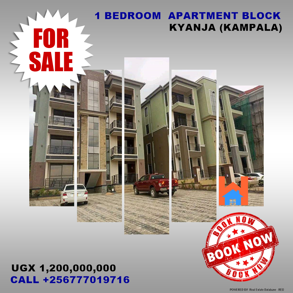 1 bedroom Apartment block  for sale in Kyanja Kampala Uganda, code: 158353