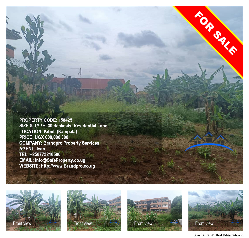 Residential Land  for sale in Kibuli Kampala Uganda, code: 158425