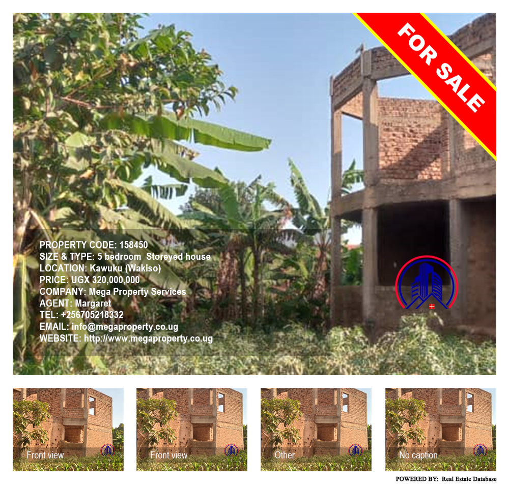 5 bedroom Storeyed house  for sale in Kawuku Wakiso Uganda, code: 158450