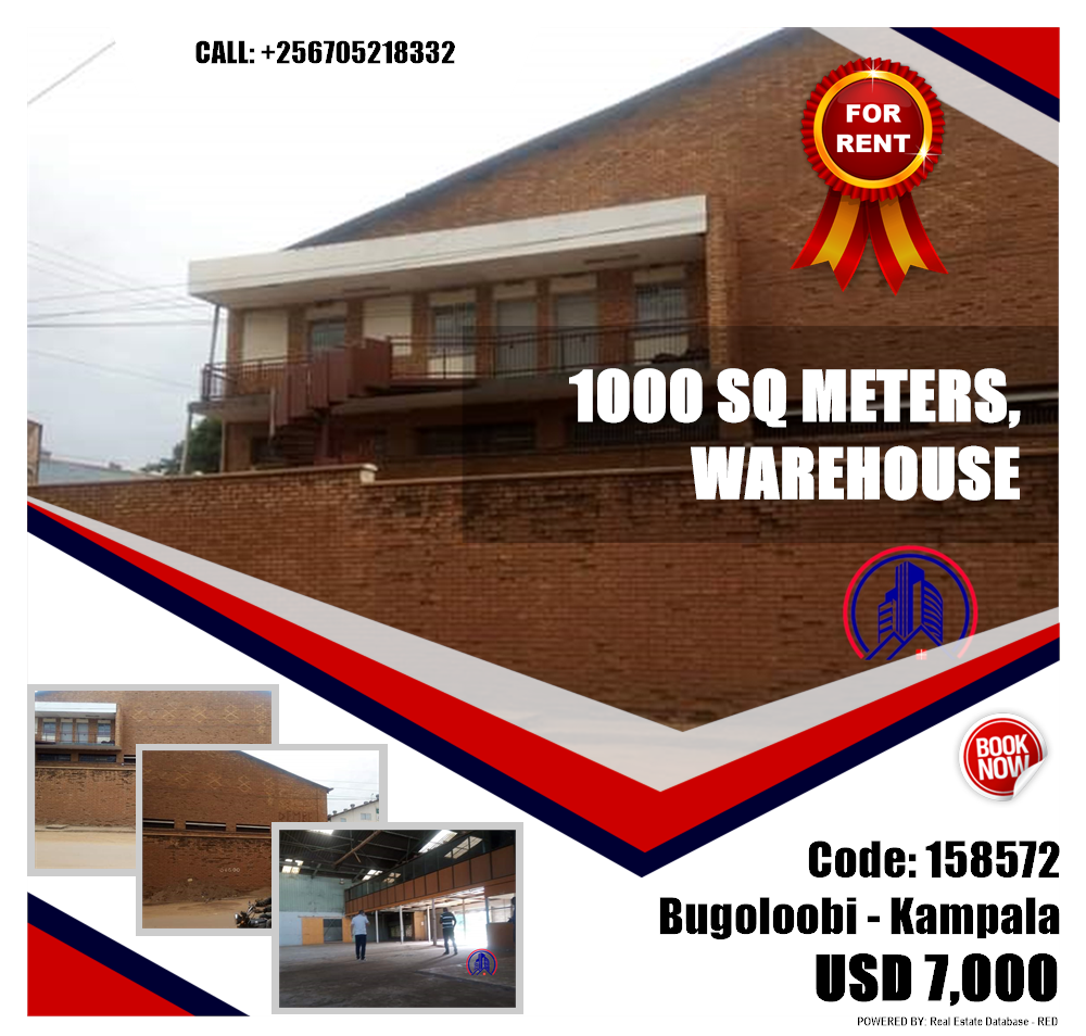 Warehouse  for rent in Bugoloobi Kampala Uganda, code: 158572