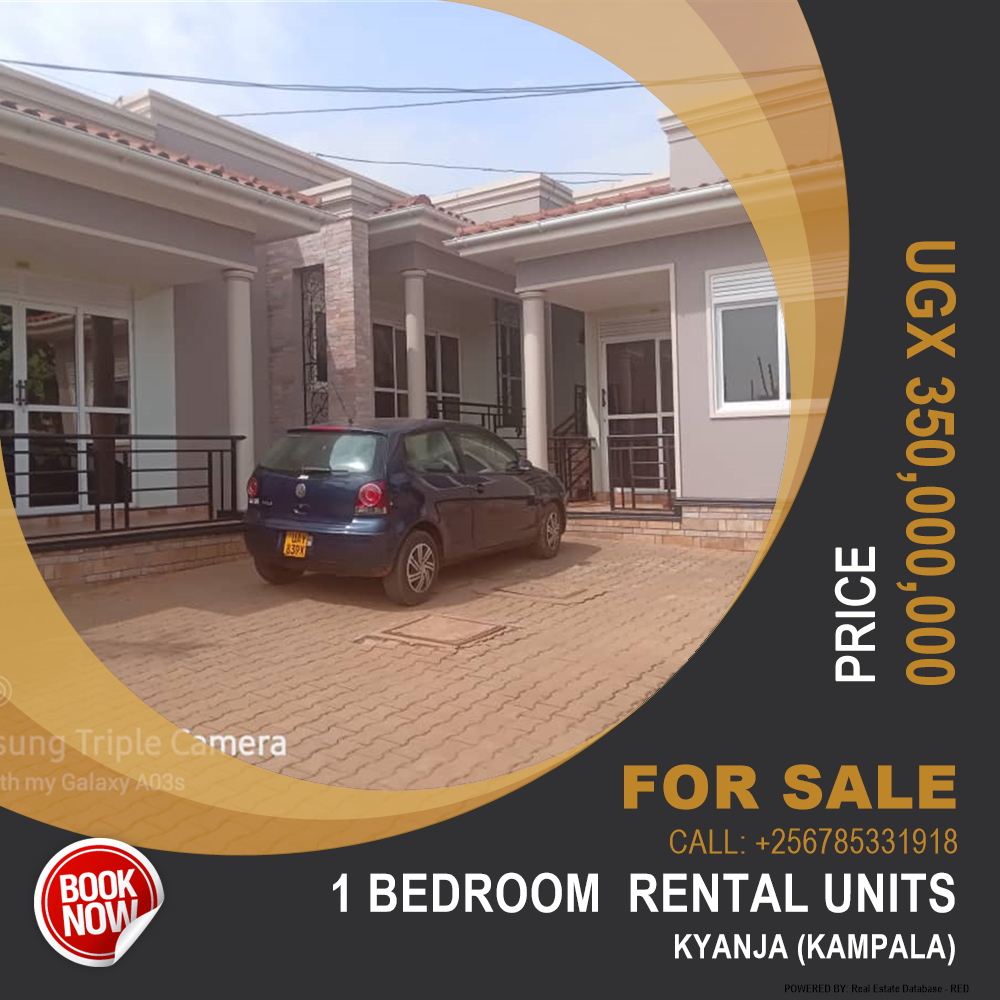 1 bedroom Rental units  for sale in Kyanja Kampala Uganda, code: 158593