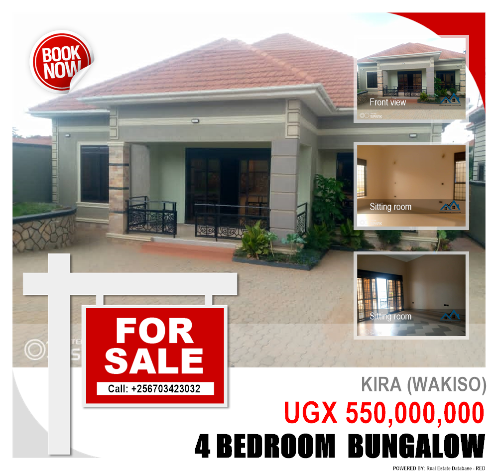 4 bedroom Bungalow  for sale in Kira Wakiso Uganda, code: 158594
