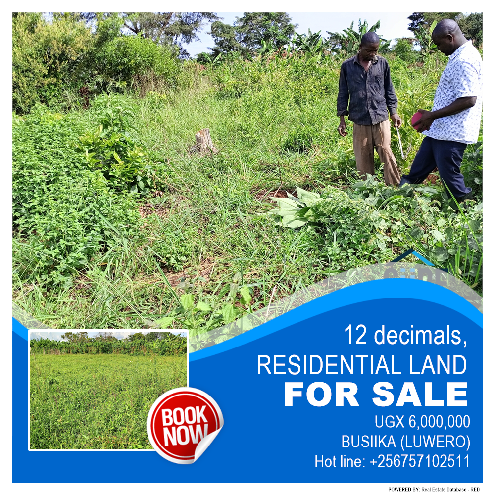 Residential Land  for sale in Busiika Luweero Uganda, code: 158607
