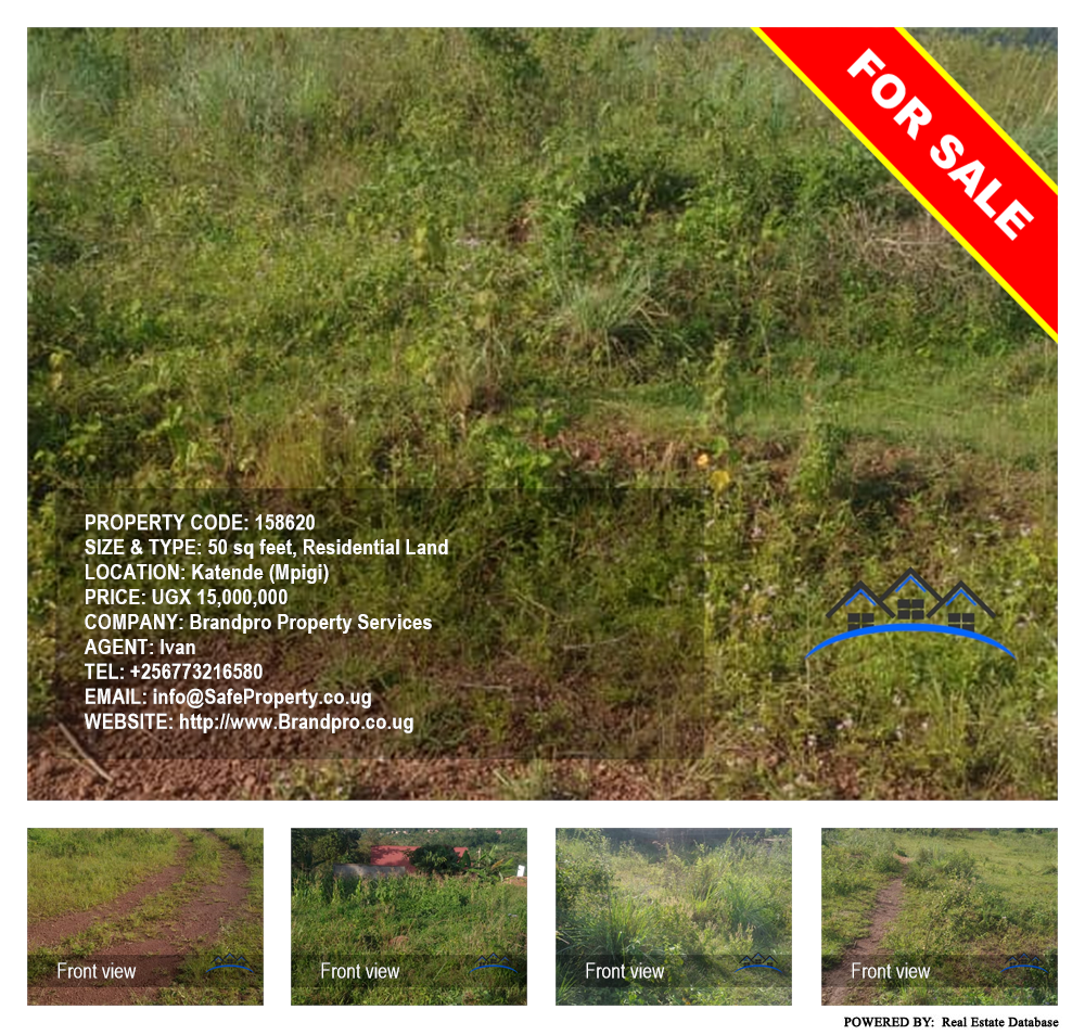 Residential Land  for sale in Katende Mpigi Uganda, code: 158620