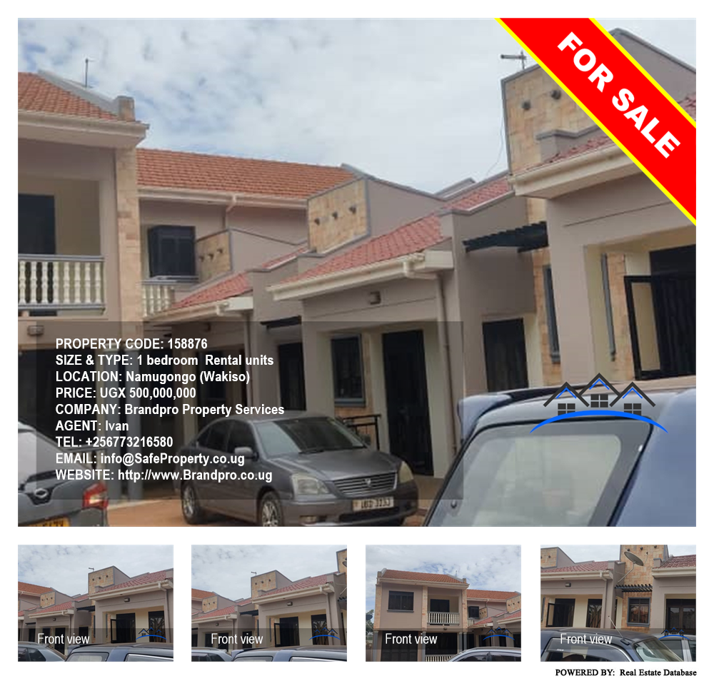 1 bedroom Rental units  for sale in Namugongo Wakiso Uganda, code: 158876