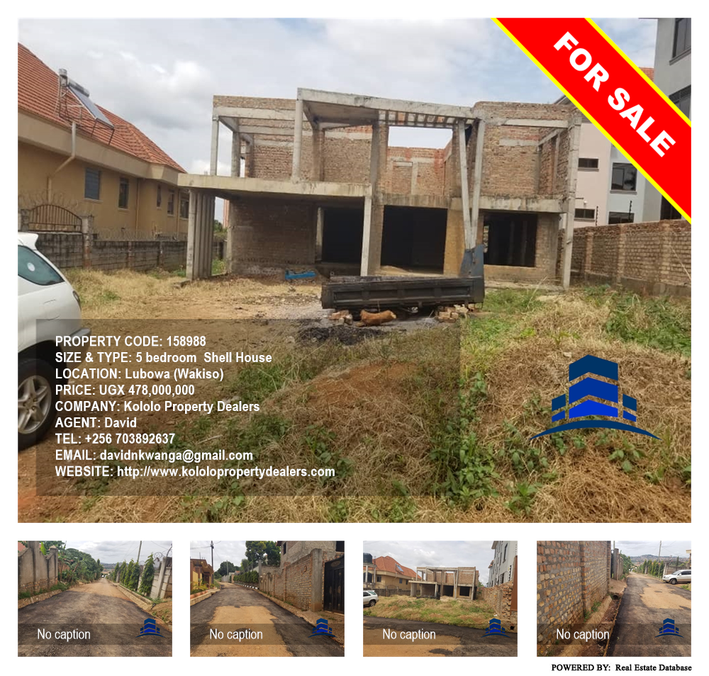 5 bedroom Shell House  for sale in Lubowa Wakiso Uganda, code: 158988