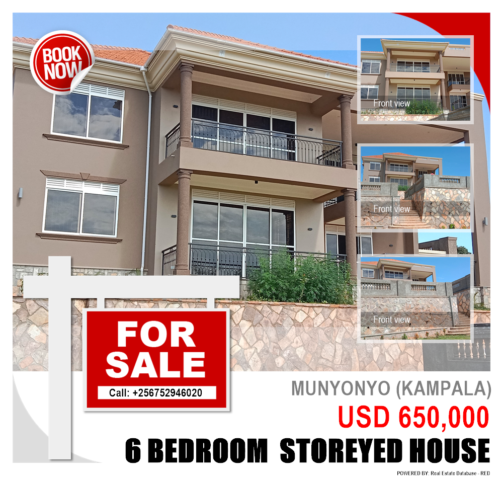 6 bedroom Storeyed house  for sale in Munyonyo Kampala Uganda, code: 159072