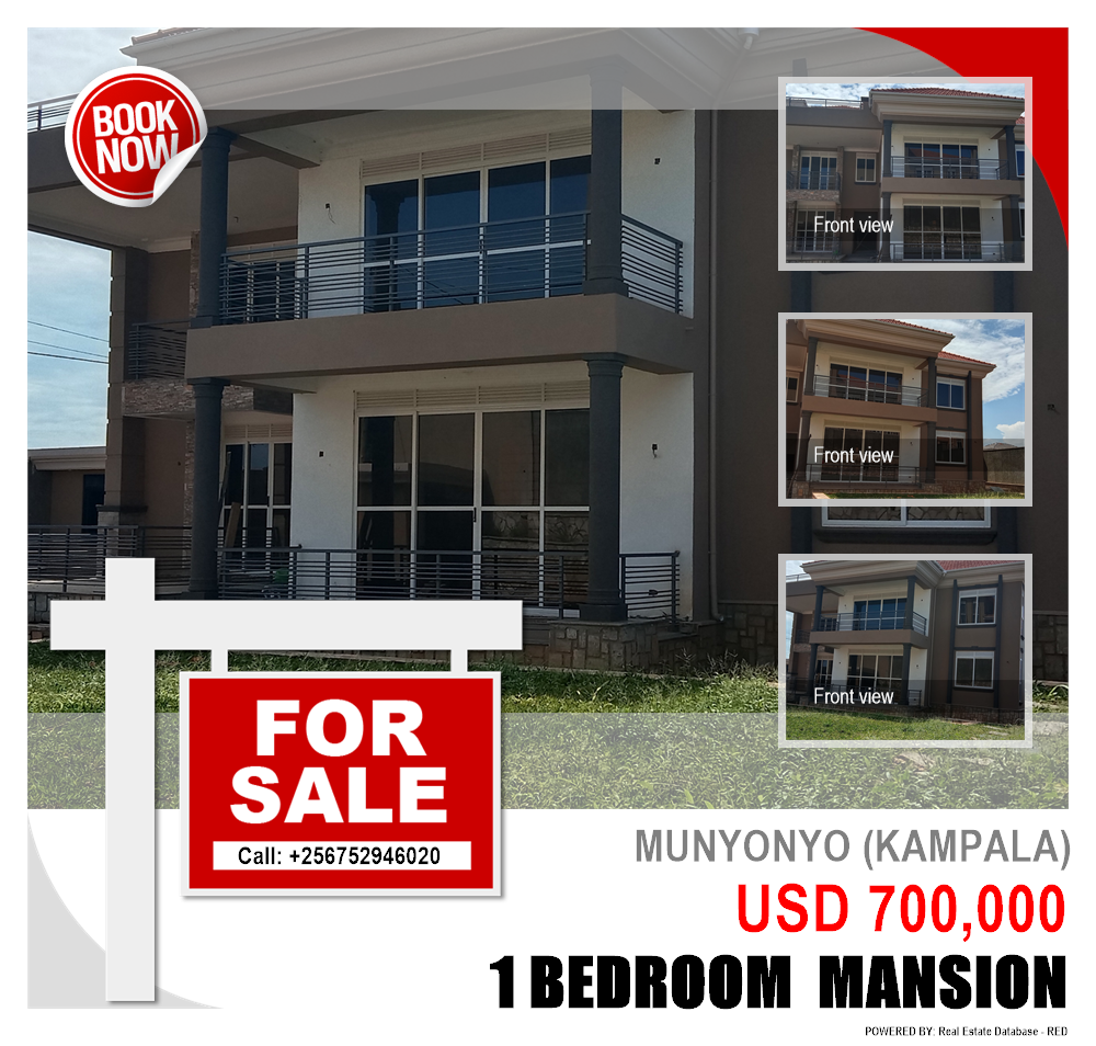 1 bedroom Mansion  for sale in Munyonyo Kampala Uganda, code: 159074