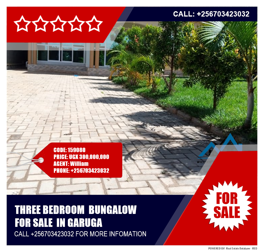 3 bedroom Bungalow  for sale in Garuga Wakiso Uganda, code: 159080