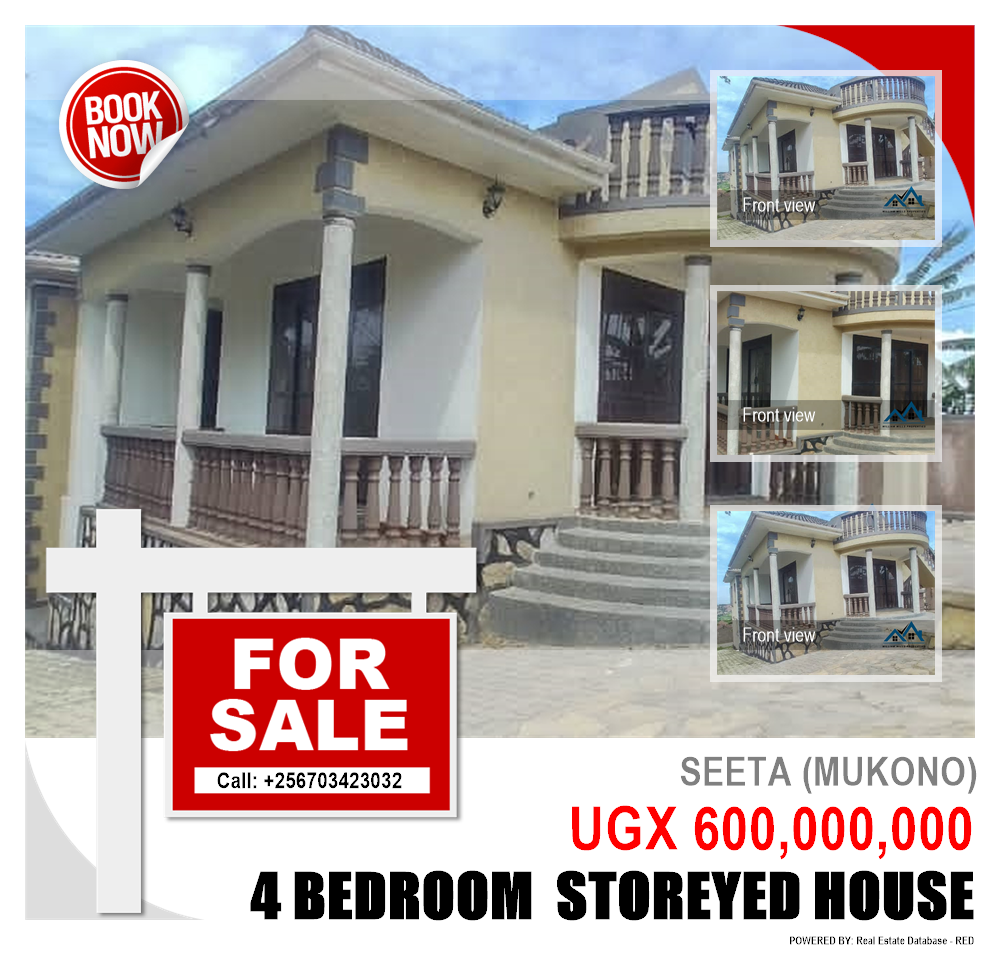 4 bedroom Storeyed house  for sale in Seeta Mukono Uganda, code: 159085