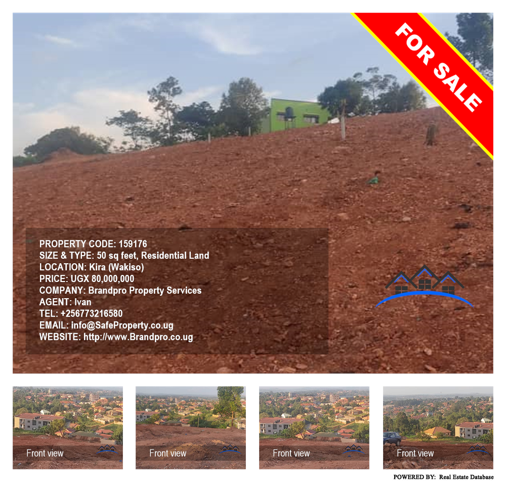 Residential Land  for sale in Kira Wakiso Uganda, code: 159176