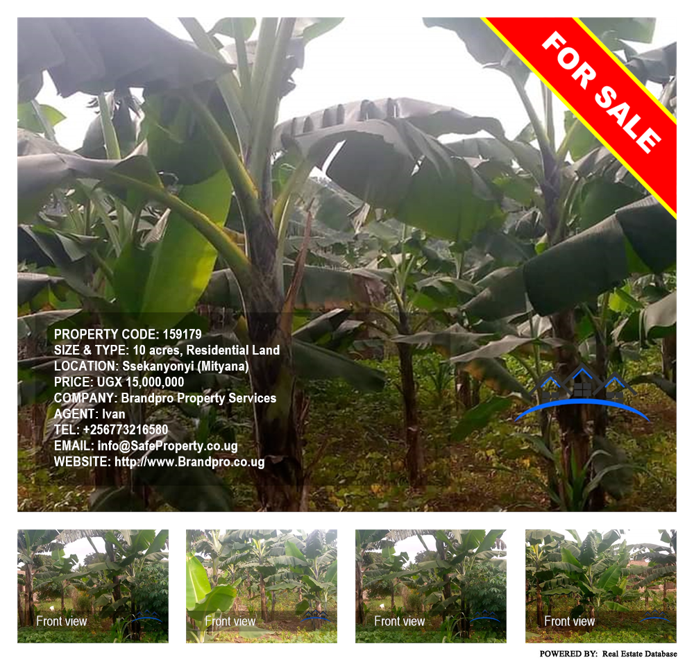 Residential Land  for sale in Ssekanyonyi Mityana Uganda, code: 159179
