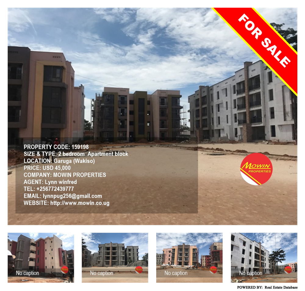 2 bedroom Apartment block  for sale in Garuga Wakiso Uganda, code: 159198