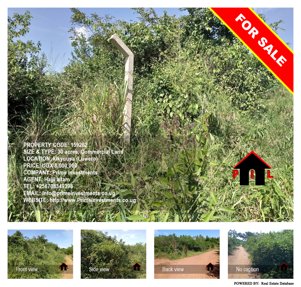 Commercial Land  for sale in Kikyuusa Luweero Uganda, code: 159262