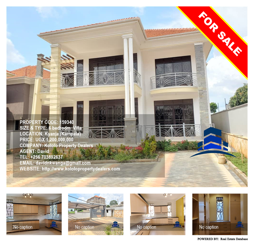 6 bedroom Villa  for sale in Kyanja Kampala Uganda, code: 159340