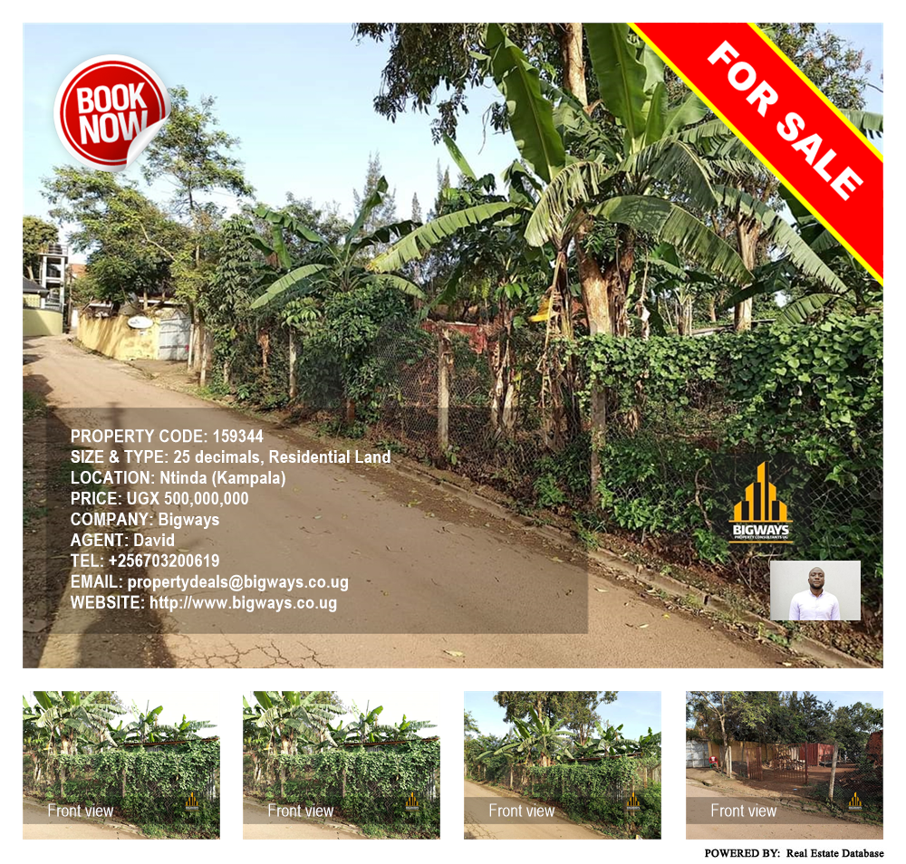Residential Land  for sale in Ntinda Kampala Uganda, code: 159344