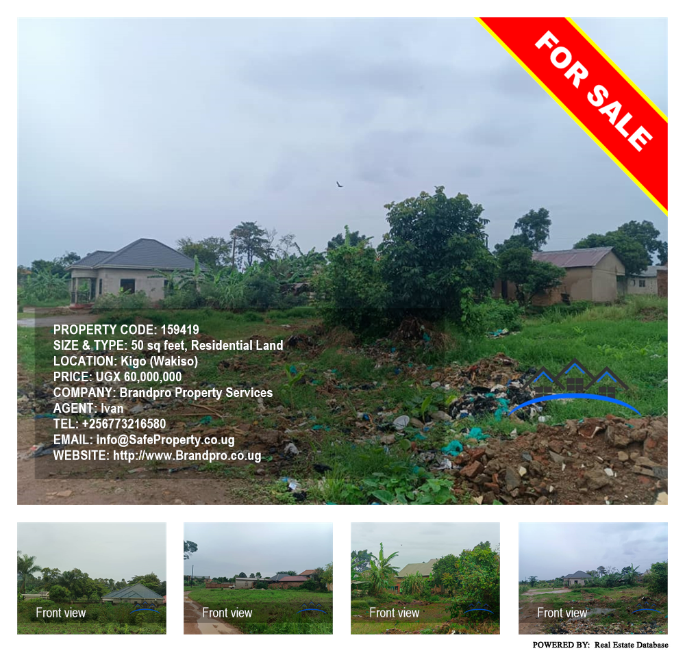 Residential Land  for sale in Kigo Wakiso Uganda, code: 159419