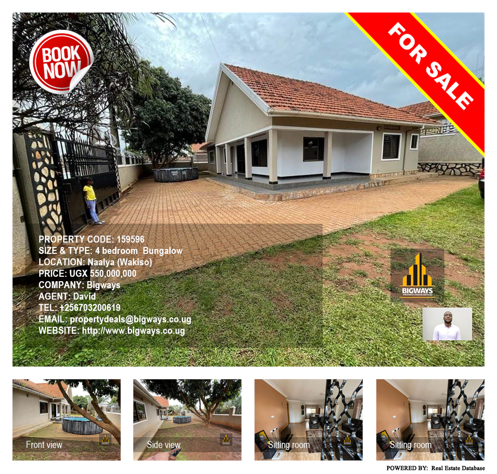 4 bedroom Bungalow  for sale in Naalya Wakiso Uganda, code: 159596