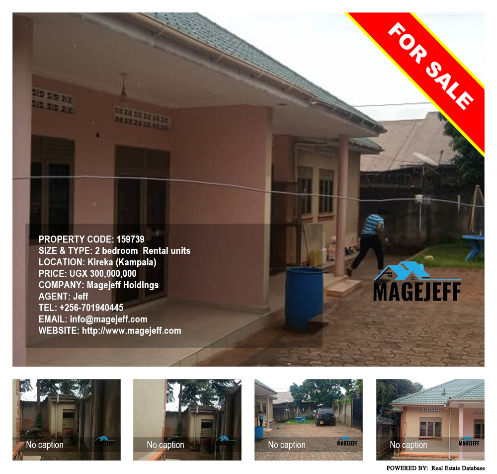 2 bedroom Rental units  for sale in Kireka Kampala Uganda, code: 159739