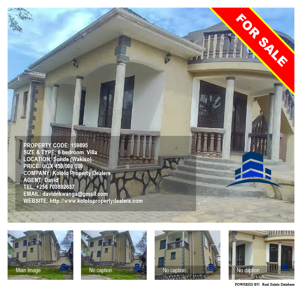 6 bedroom Villa  for sale in Sonde Wakiso Uganda, code: 159895