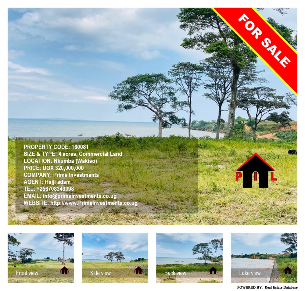 Commercial Land  for sale in Nkumba Wakiso Uganda, code: 160081