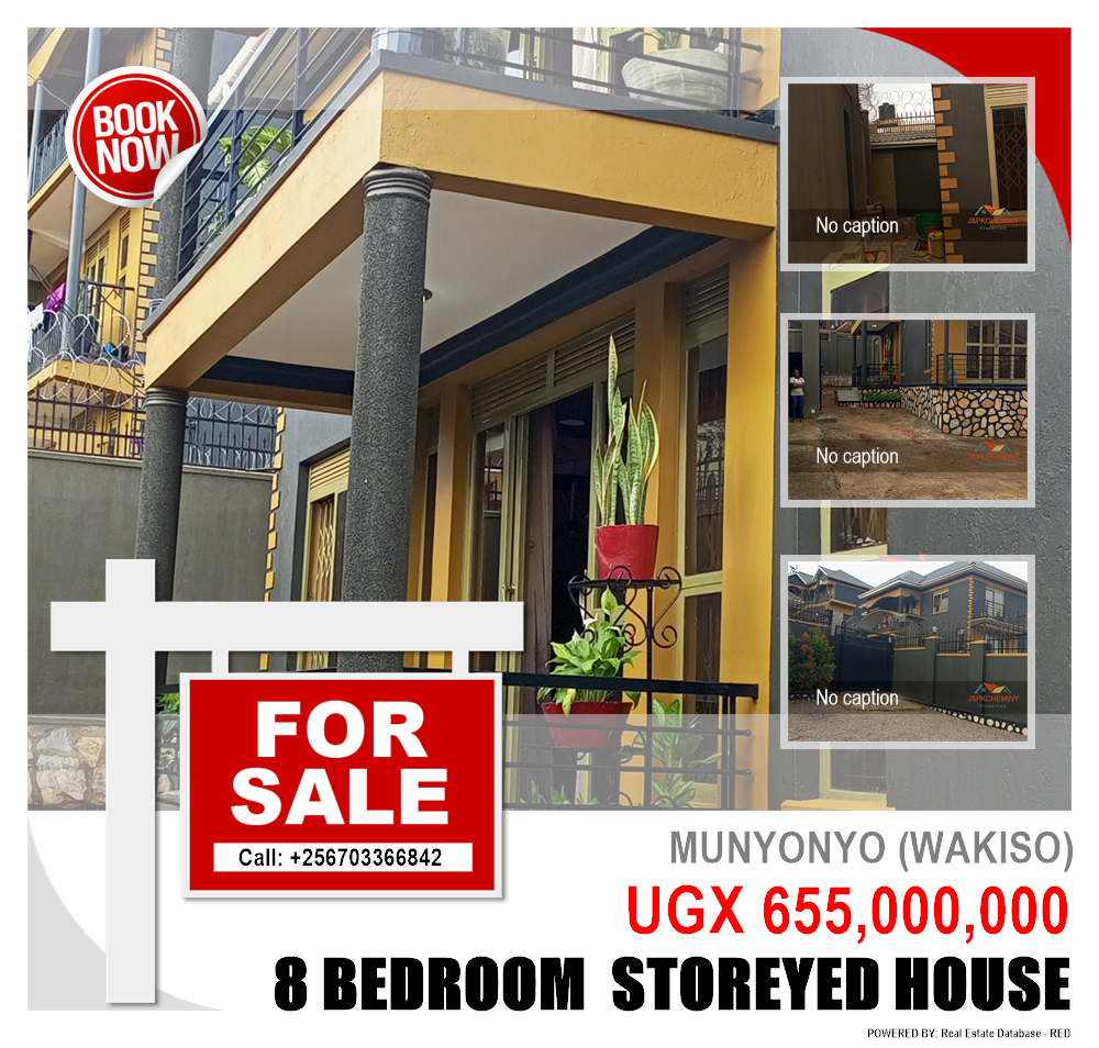 8 bedroom Storeyed house  for sale in Munyonyo Wakiso Uganda, code: 160114