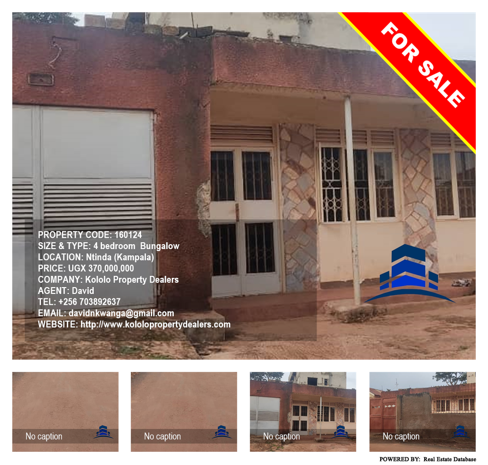 4 bedroom Bungalow  for sale in Ntinda Kampala Uganda, code: 160124
