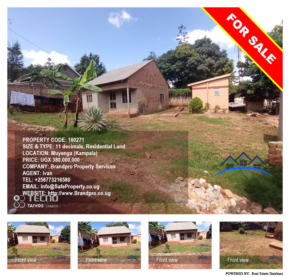 Residential Land  for sale in Muyenga Kampala Uganda, code: 160271