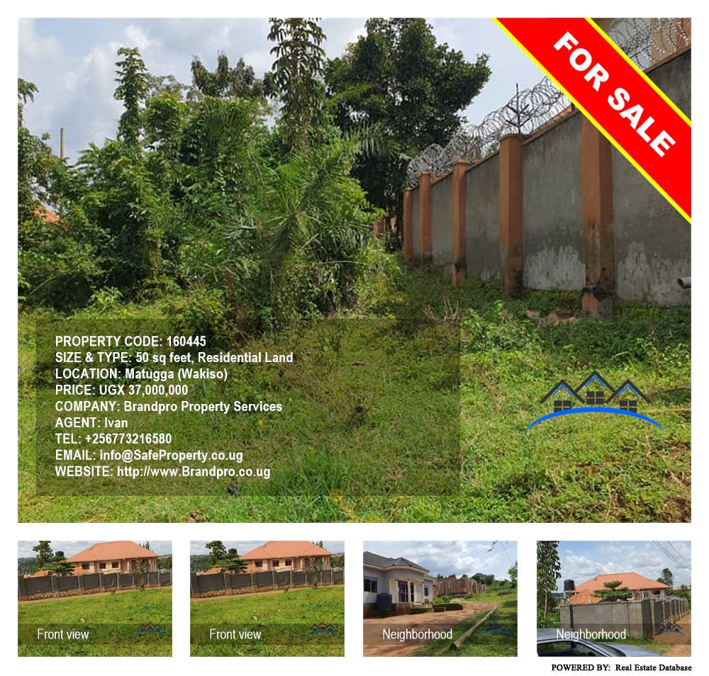 Residential Land  for sale in Matugga Wakiso Uganda, code: 160445