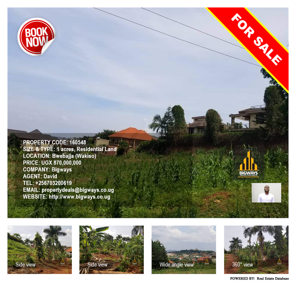 Residential Land  for sale in Bwebajja Wakiso Uganda, code: 160548