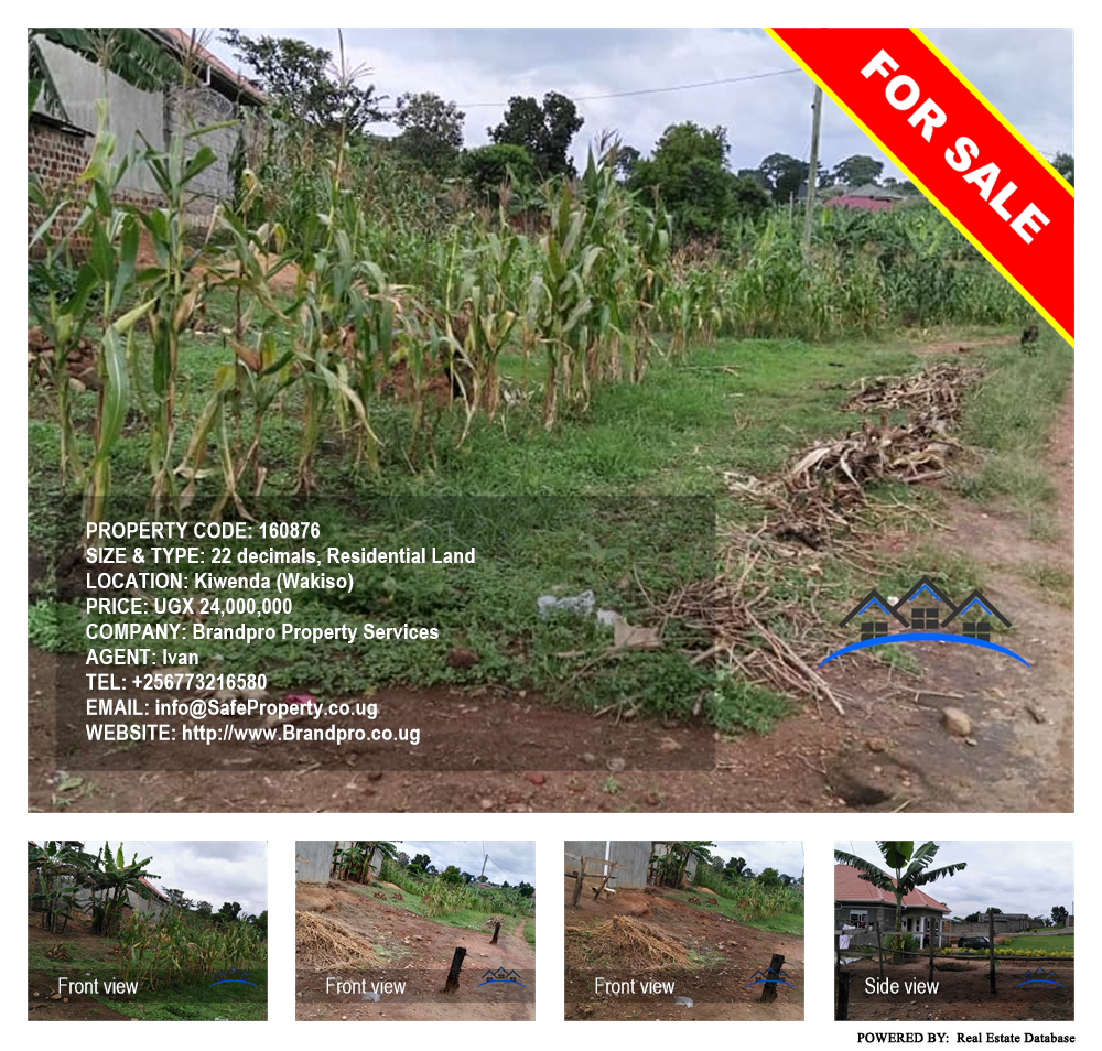 Residential Land  for sale in Kiwenda Wakiso Uganda, code: 160876