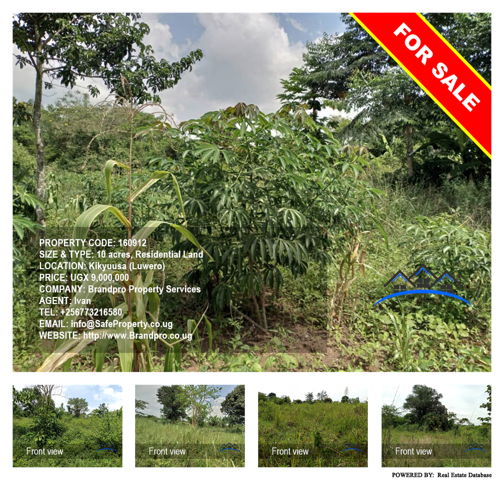 Residential Land  for sale in Kikyuusa Luweero Uganda, code: 160912