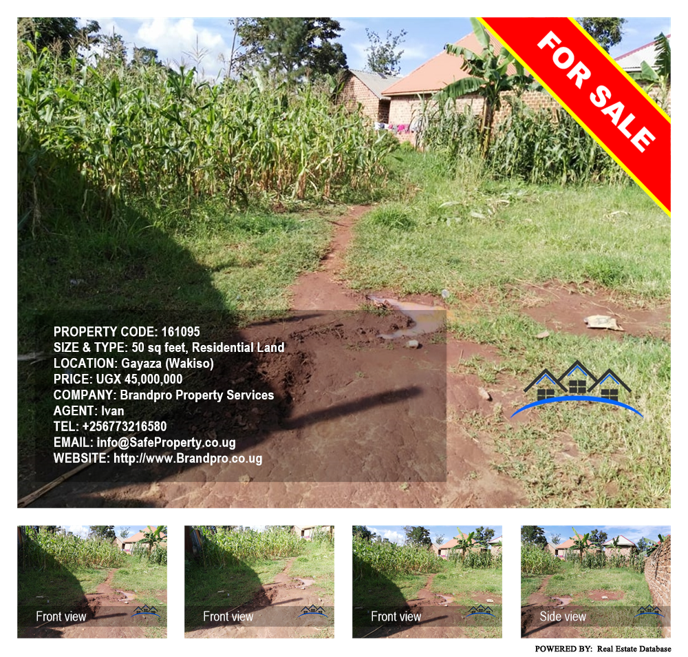 Residential Land  for sale in Gayaza Wakiso Uganda, code: 161095