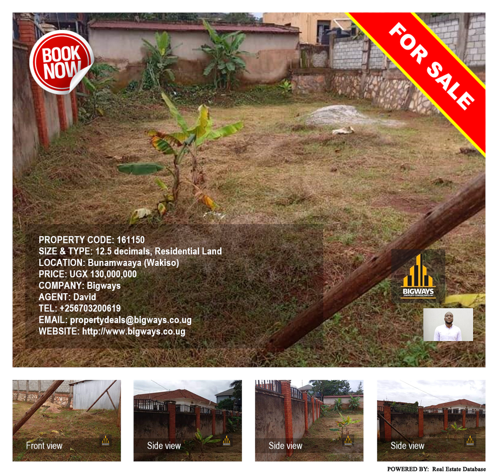 Residential Land  for sale in Bunamwaaya Wakiso Uganda, code: 161150