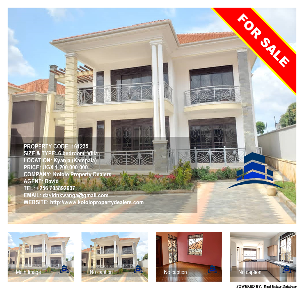 6 bedroom Villa  for sale in Kyanja Kampala Uganda, code: 161235