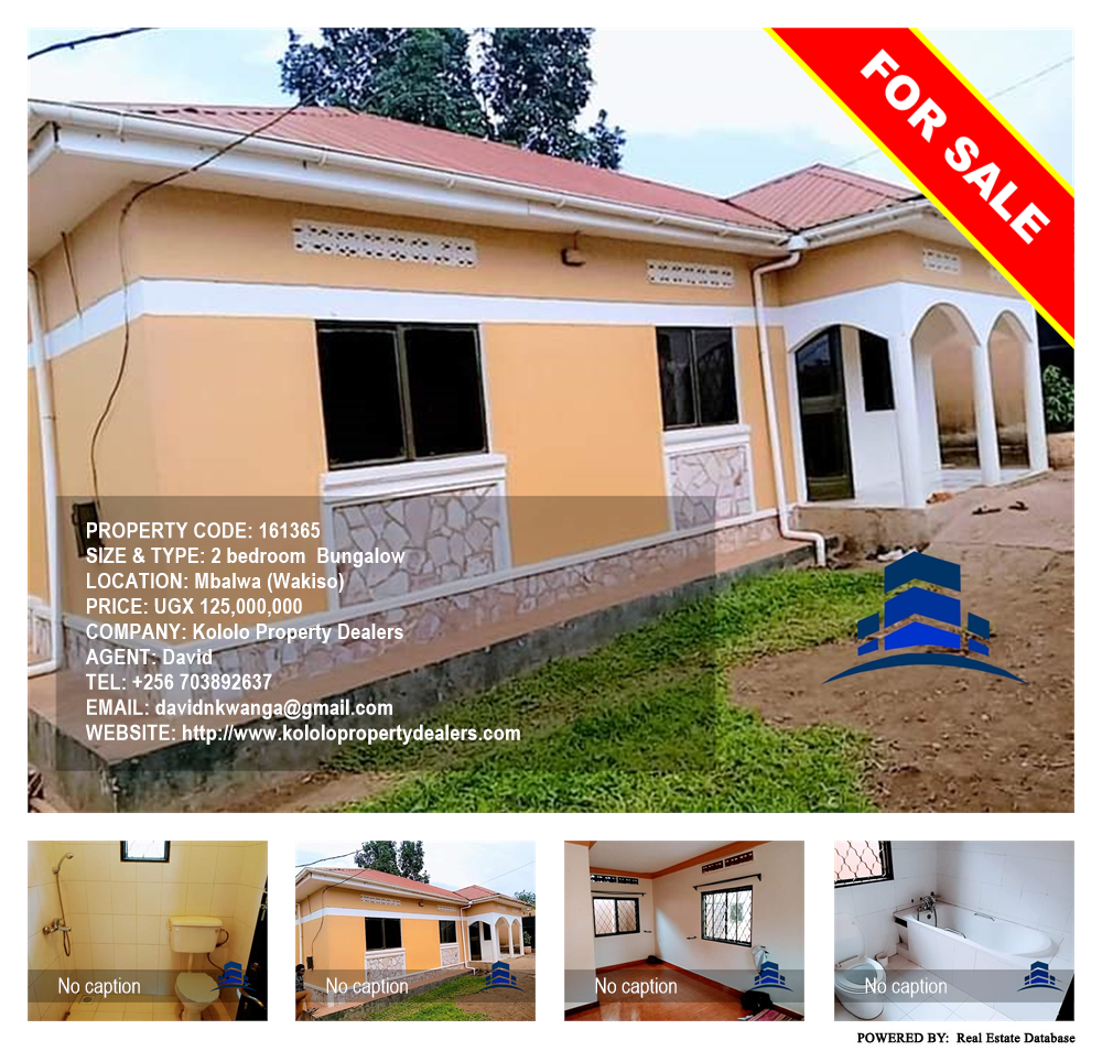 2 bedroom Bungalow  for sale in Mbalwa Wakiso Uganda, code: 161365