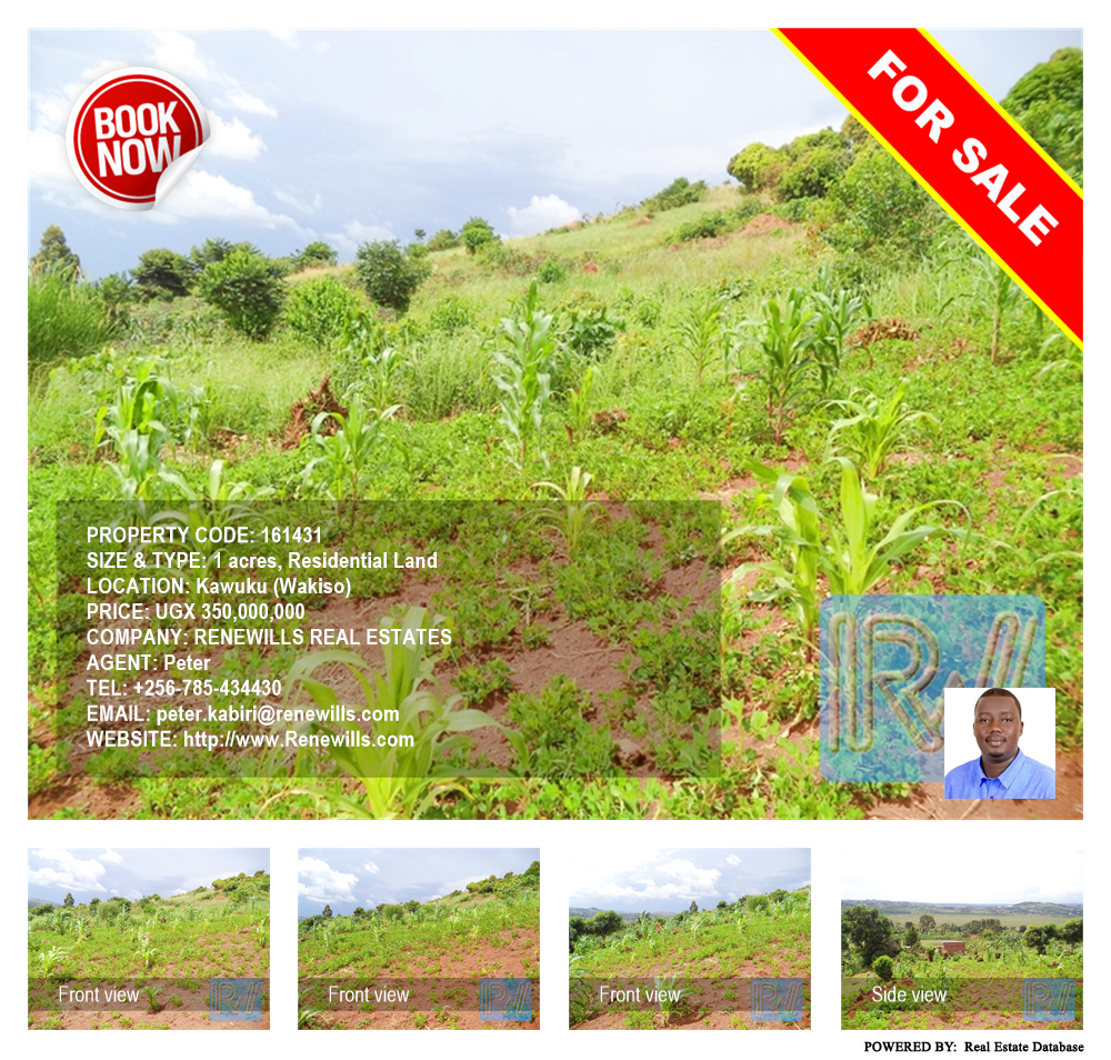 Residential Land  for sale in Kawuku Wakiso Uganda, code: 161431
