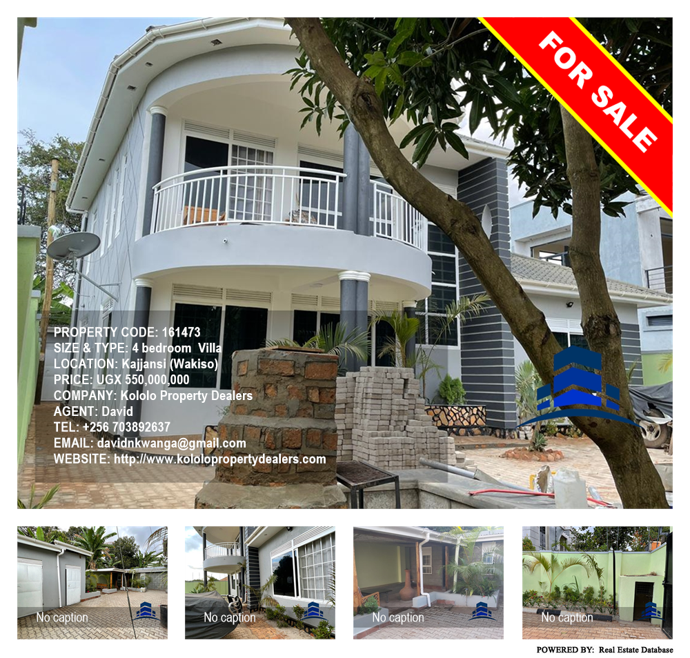 4 bedroom Villa  for sale in Kajjansi Wakiso Uganda, code: 161473