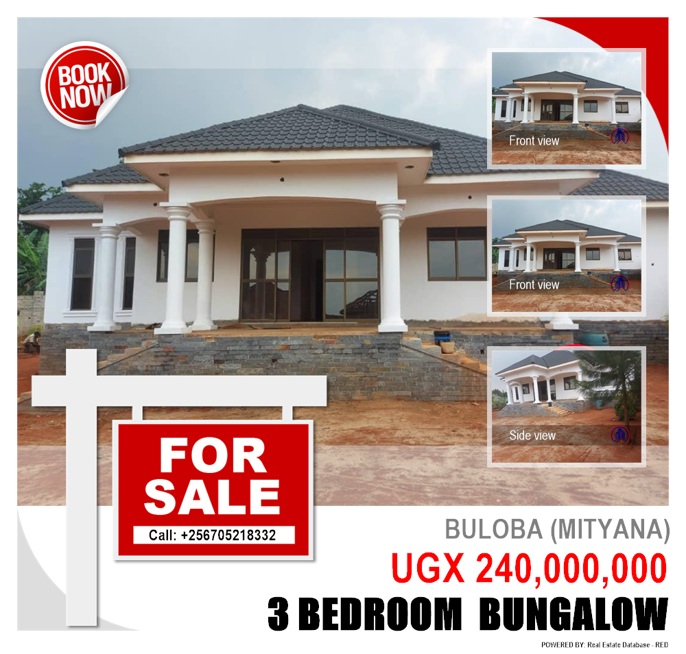 3 bedroom Bungalow  for sale in Buloba Mityana Uganda, code: 161489