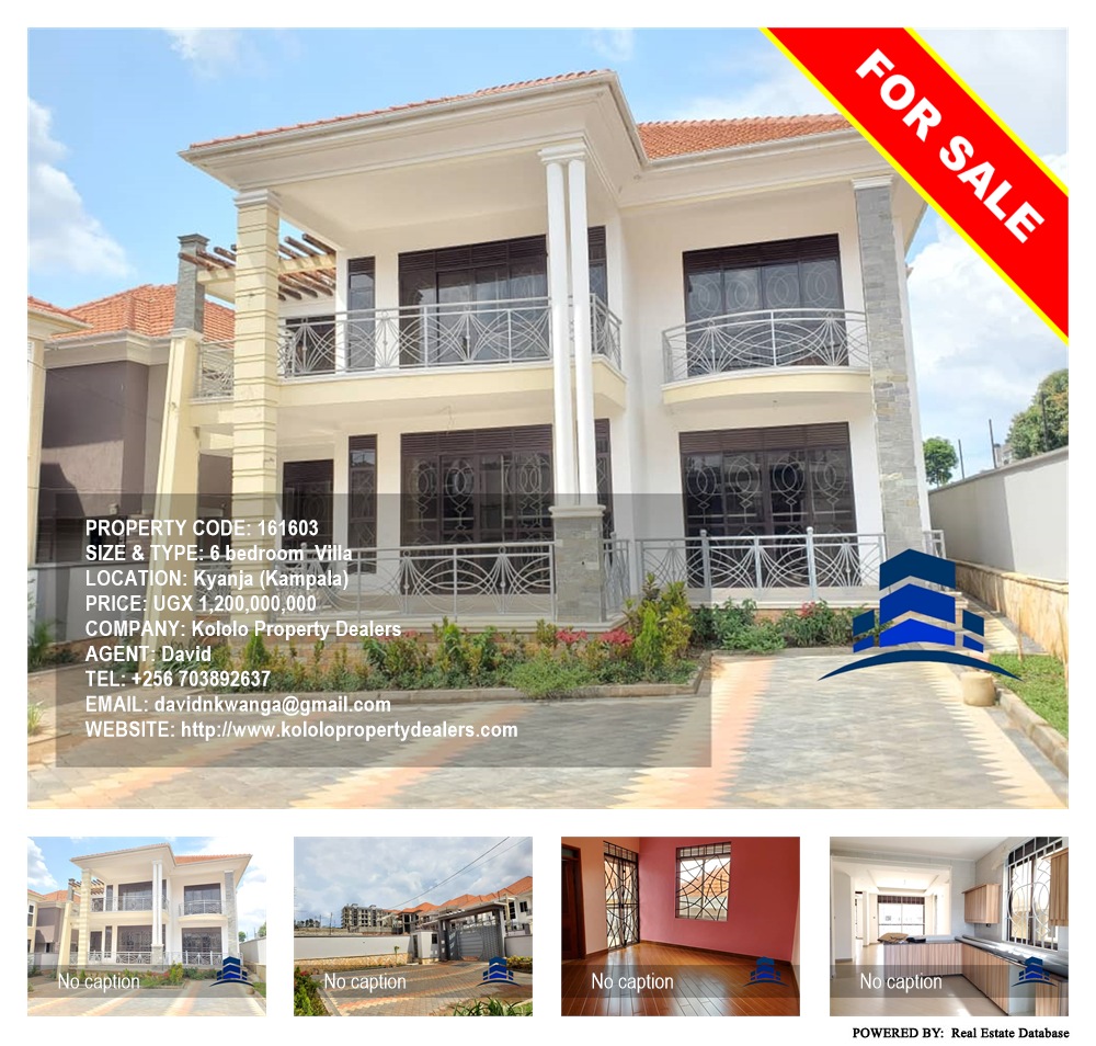 6 bedroom Villa  for sale in Kyanja Kampala Uganda, code: 161603